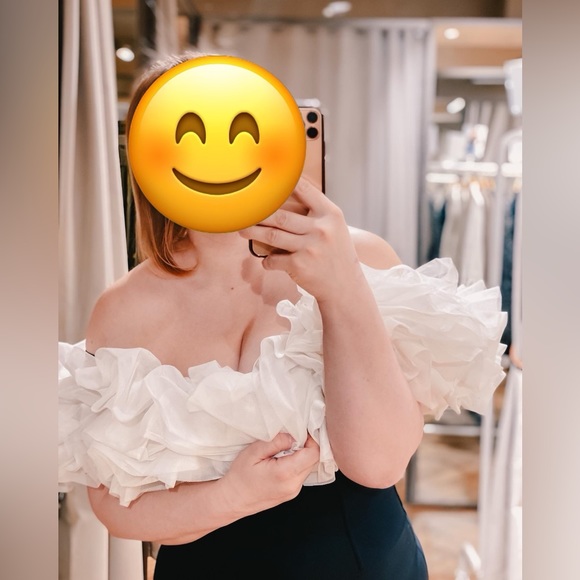 & Other Stories Off Shoulder Tulle Midi Dress. New with tag. Size US8. - Picture 6 of 7